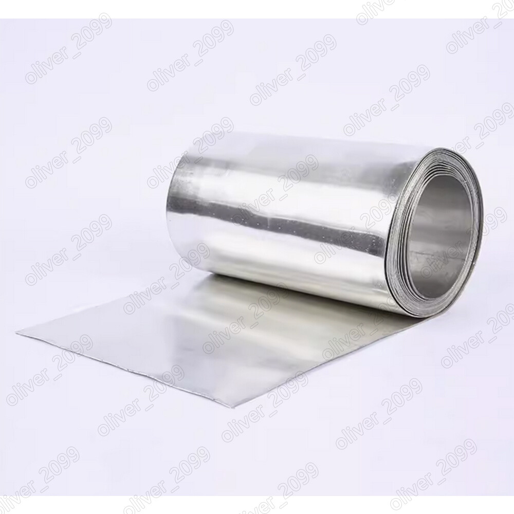 1Meter High-Purity Pure Tin Sn Metal Foil Sheet Strip Plate Thickness 0.02-1.0mm