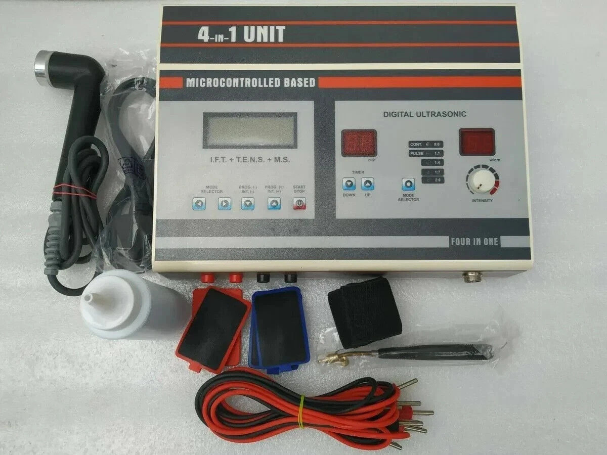 New 4-In-1 Combo Advance US Physio Therapy Machine/Equipment fast shipping (fs).