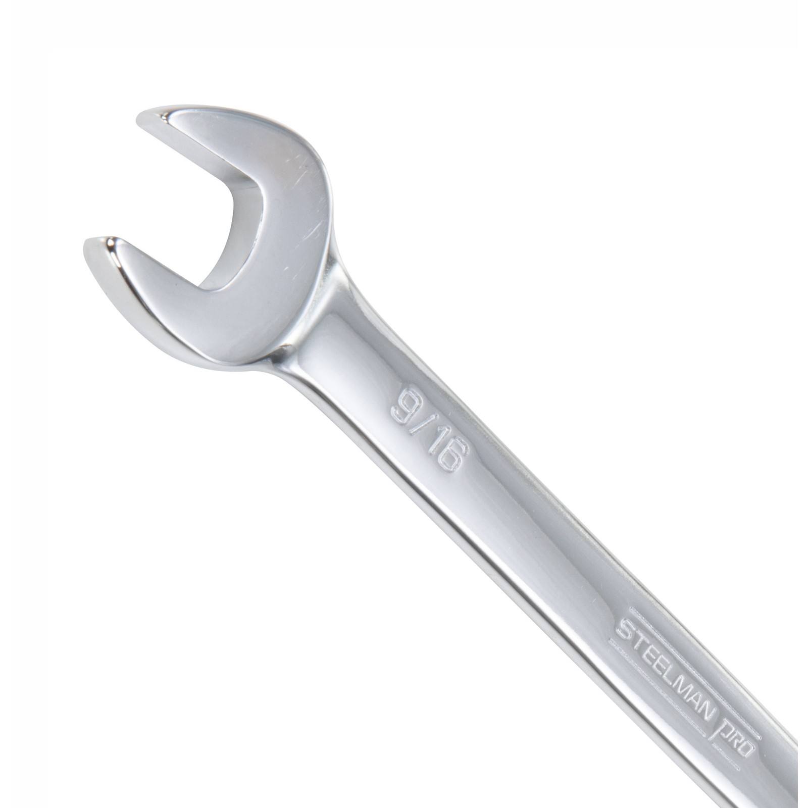 STEELMAN PRO 9/16-Inch Combination Wrench with 6-Point Box End, 78354