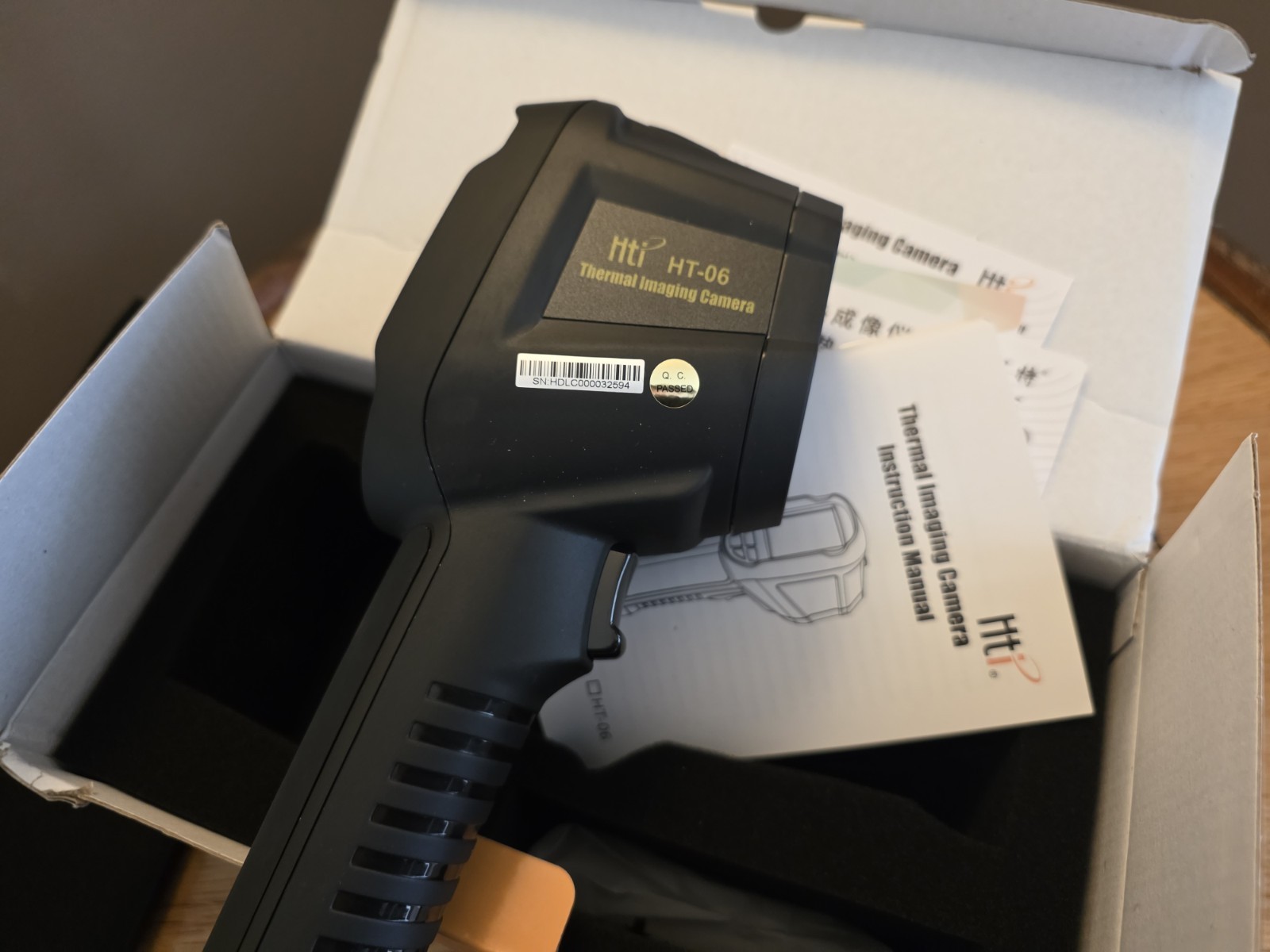 Hti Handheld Thermal Imaging Infrared Camera HTI Portable Thermal Detector HT06