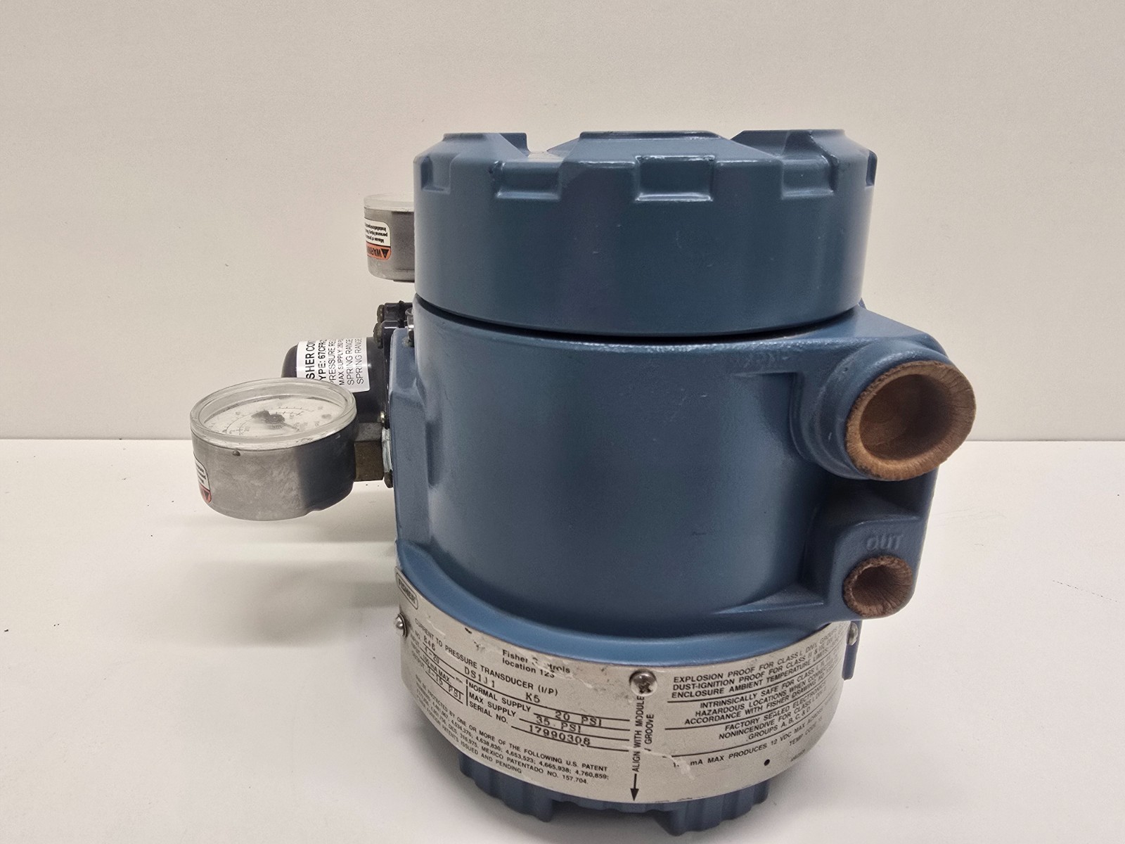 NEW OLD STOCK! FISHER PRESSURE TRANSDUCER 846-DS1J1-K5