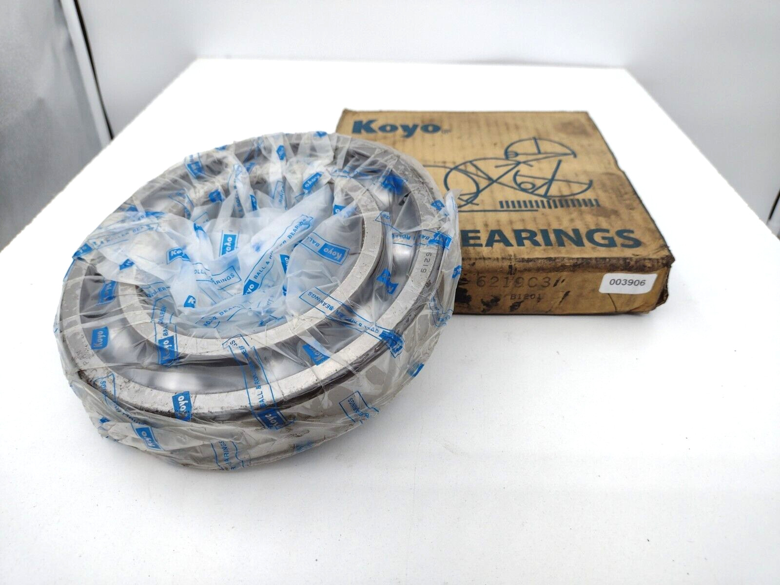* Koyo 6219C3 Deep Groove Single Row Ball Bearing 95 mm Bore