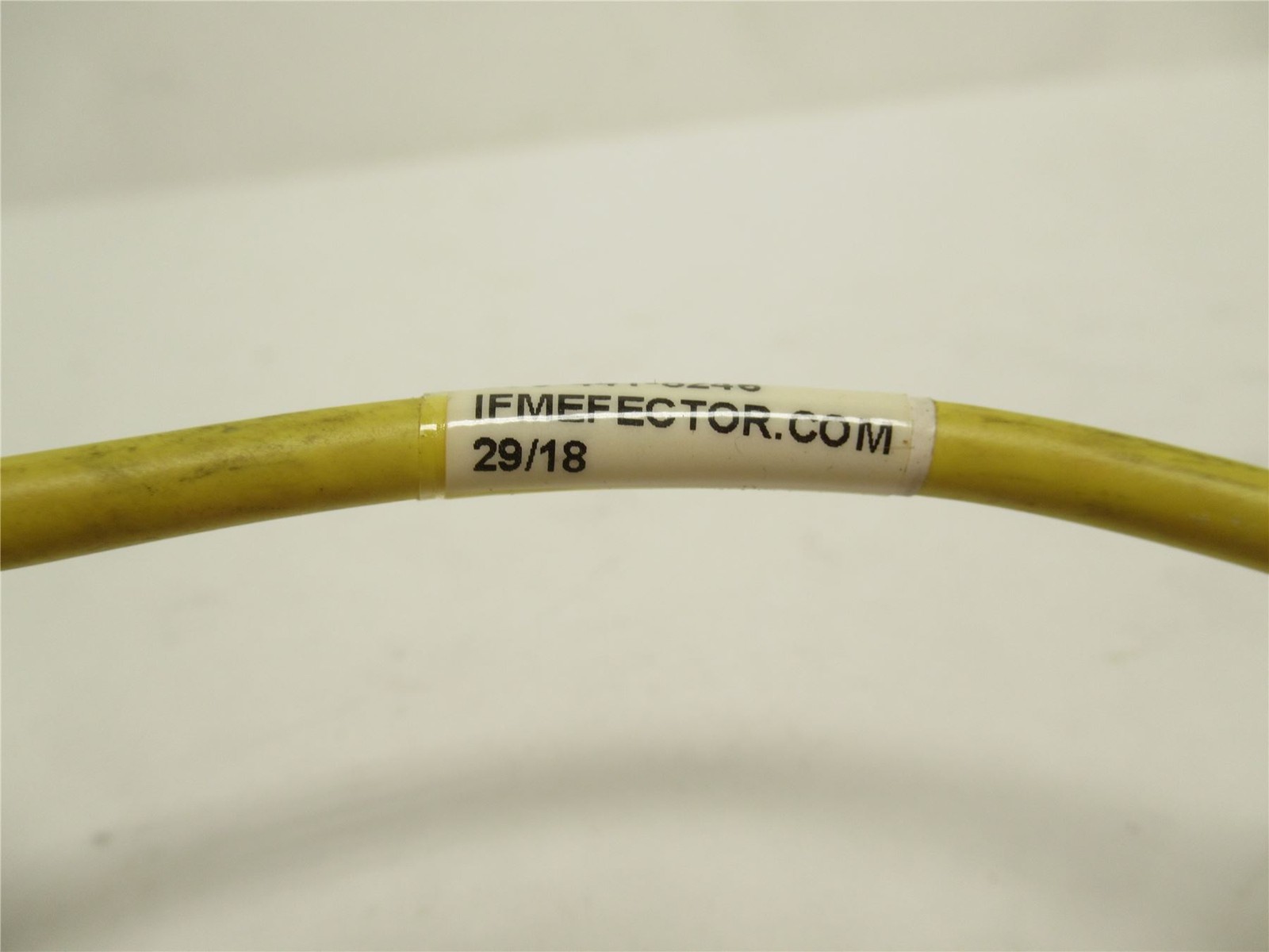 227368 Old-Stock; ifm E18210 Single Ended Cordset; 10m; 1/2″ Female To Pigtail