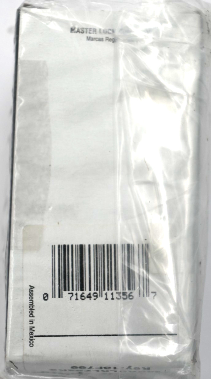 MASTER LOCK 406KABLKLZ32KS PADLOCK, ISOLATION MAS Key:13F738 (SET OF 3PCS)