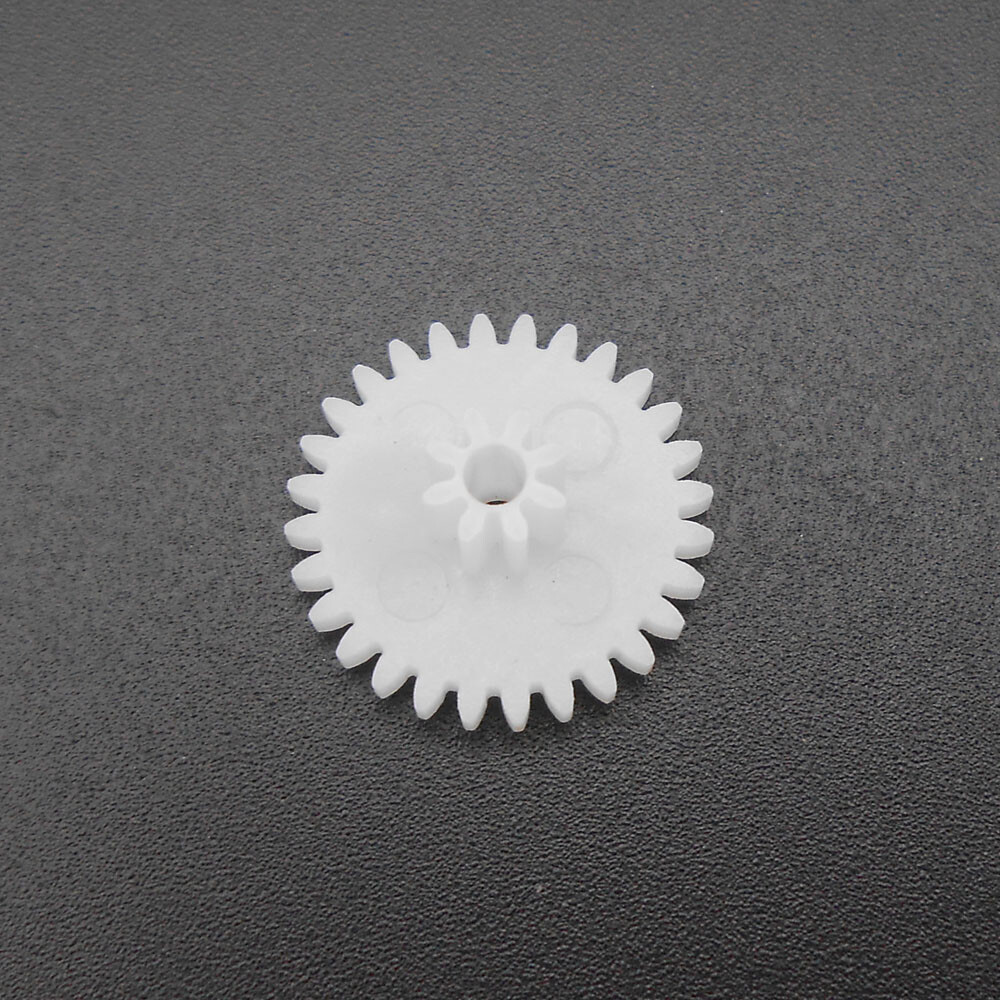 10Pcs X 0.5M Plastic Double Gear Reduction Bilayer 28T 8T Hole 2MM 2.05MM 28082B