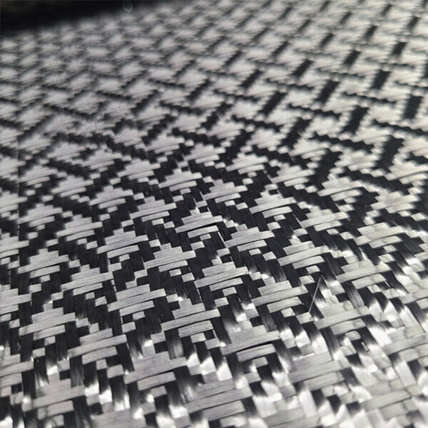 Carbon Fiber X shape Jacquard Fabric Cloth 240gsm Carbon cloth 100cm*100cm