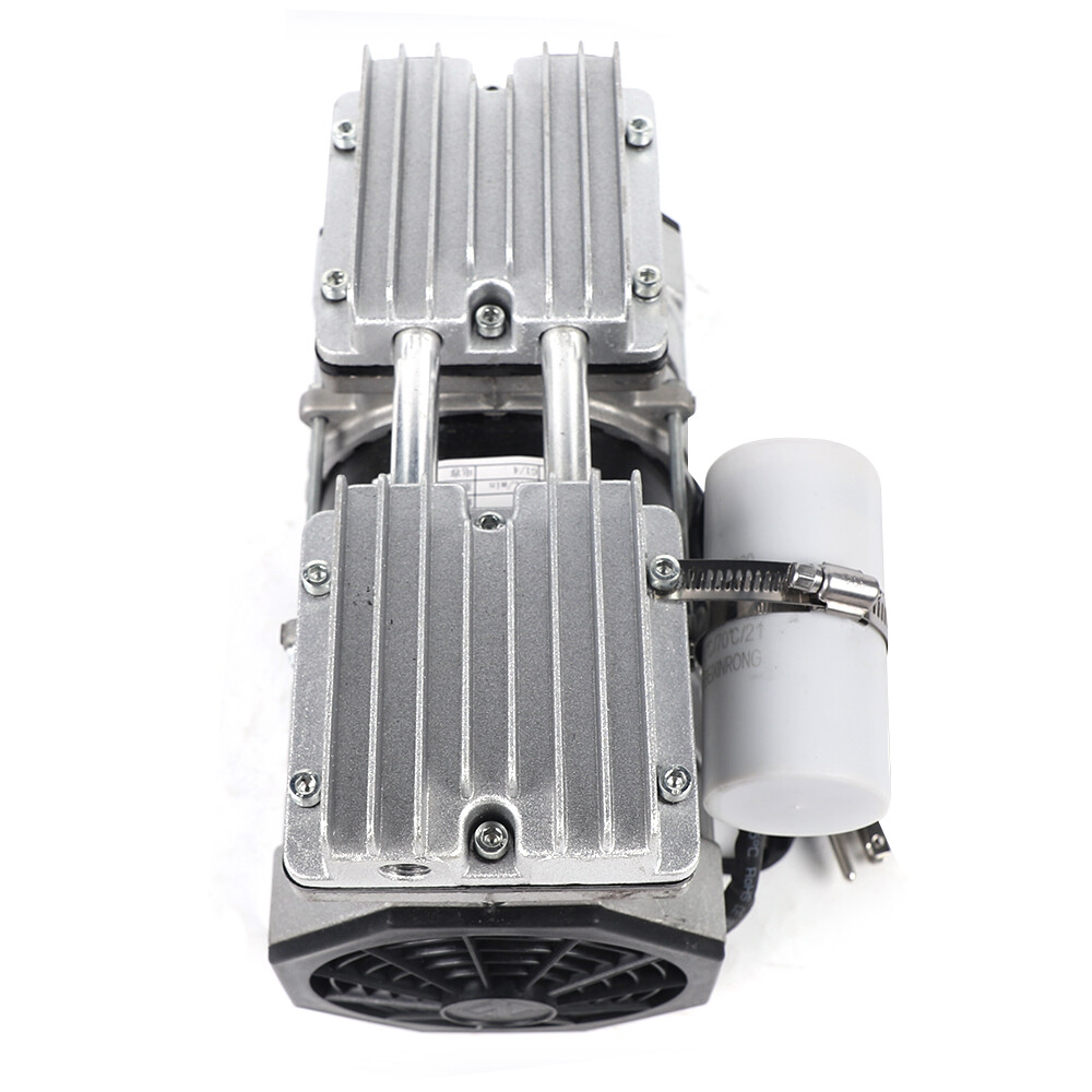 Oilless Vacuum Pump | Industrial Oil-Free Piston Vacuum Pump W/Filter BEST SELL