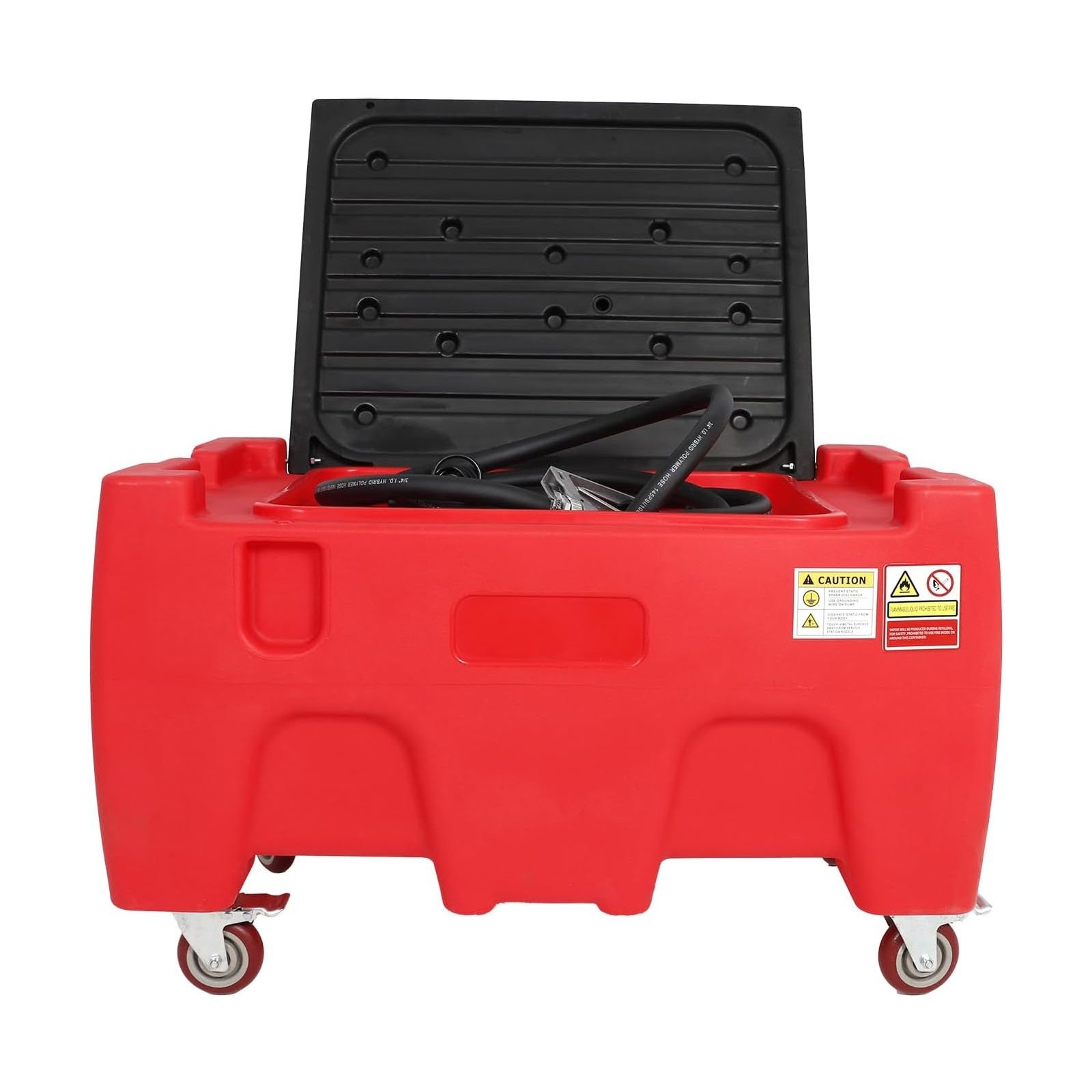 40 Gallon Portable Gasoline Diesel Fuel Transfer Tank with 12V DC Pump for Truck