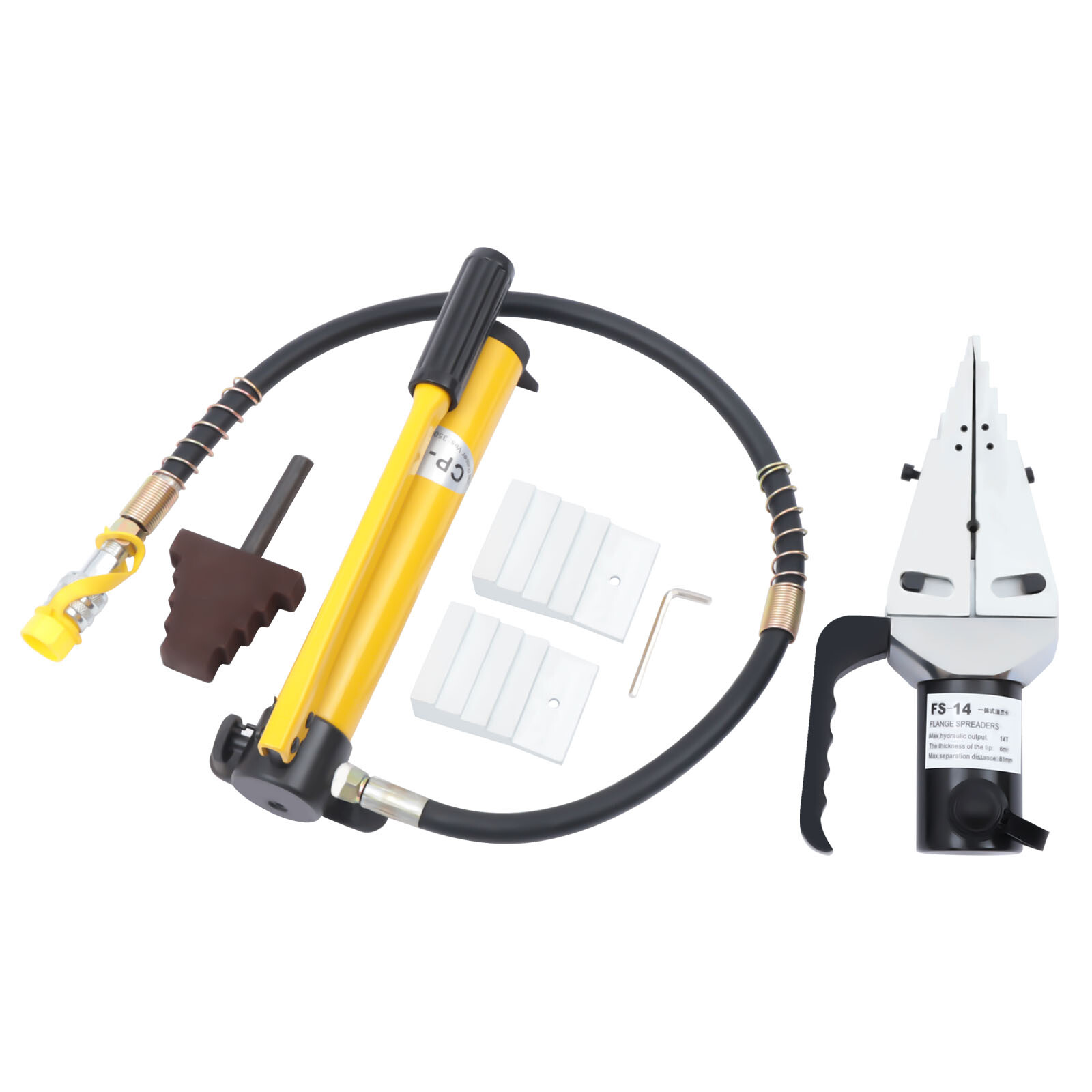 Portable Hydraulic Flange Spreader 14T Split Splitting Expander Stretch Pliers