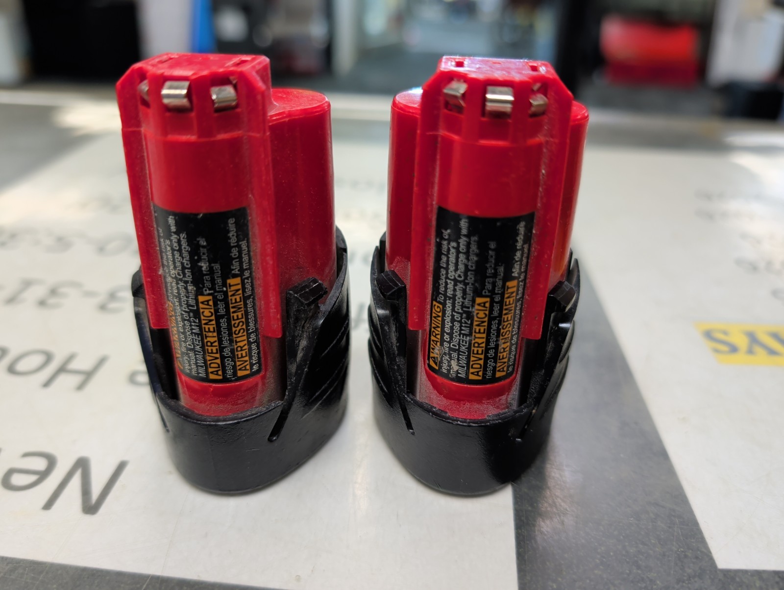 Milwaukee 3404-20 1/2″ M12 Fuel Hammer Drill Driver W/ 2 Batteries NO CHARGER