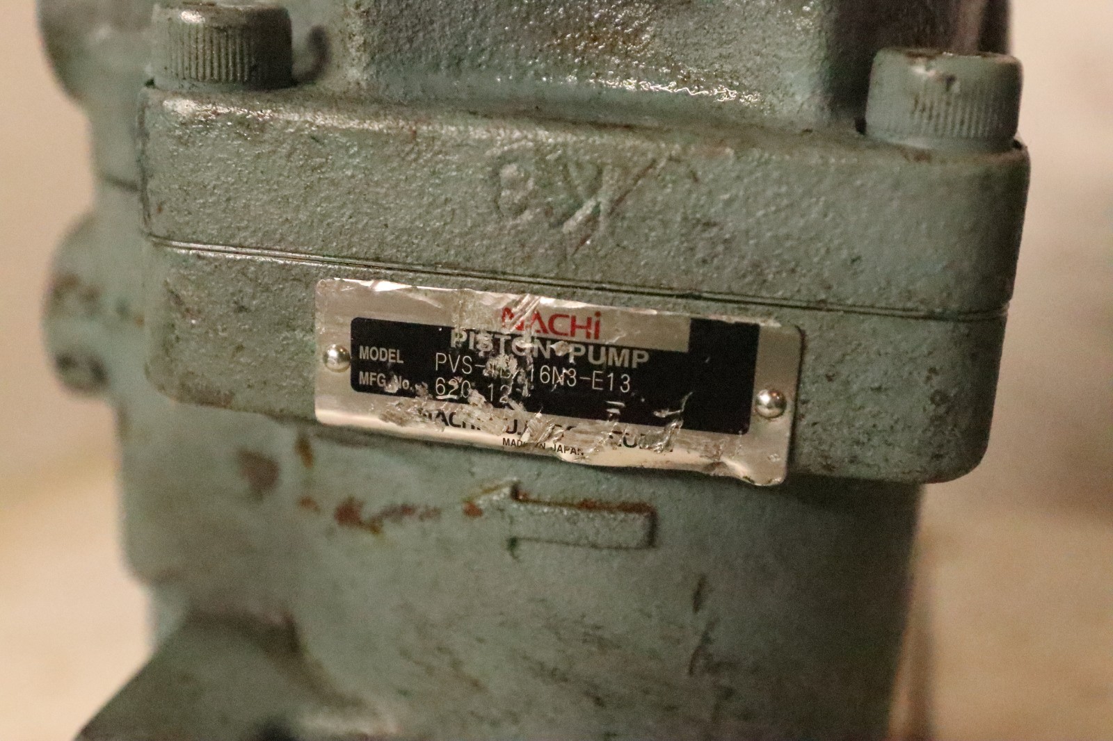 NACHI PVS-1B-16N3-E13 Variable Displacement Piston Pump