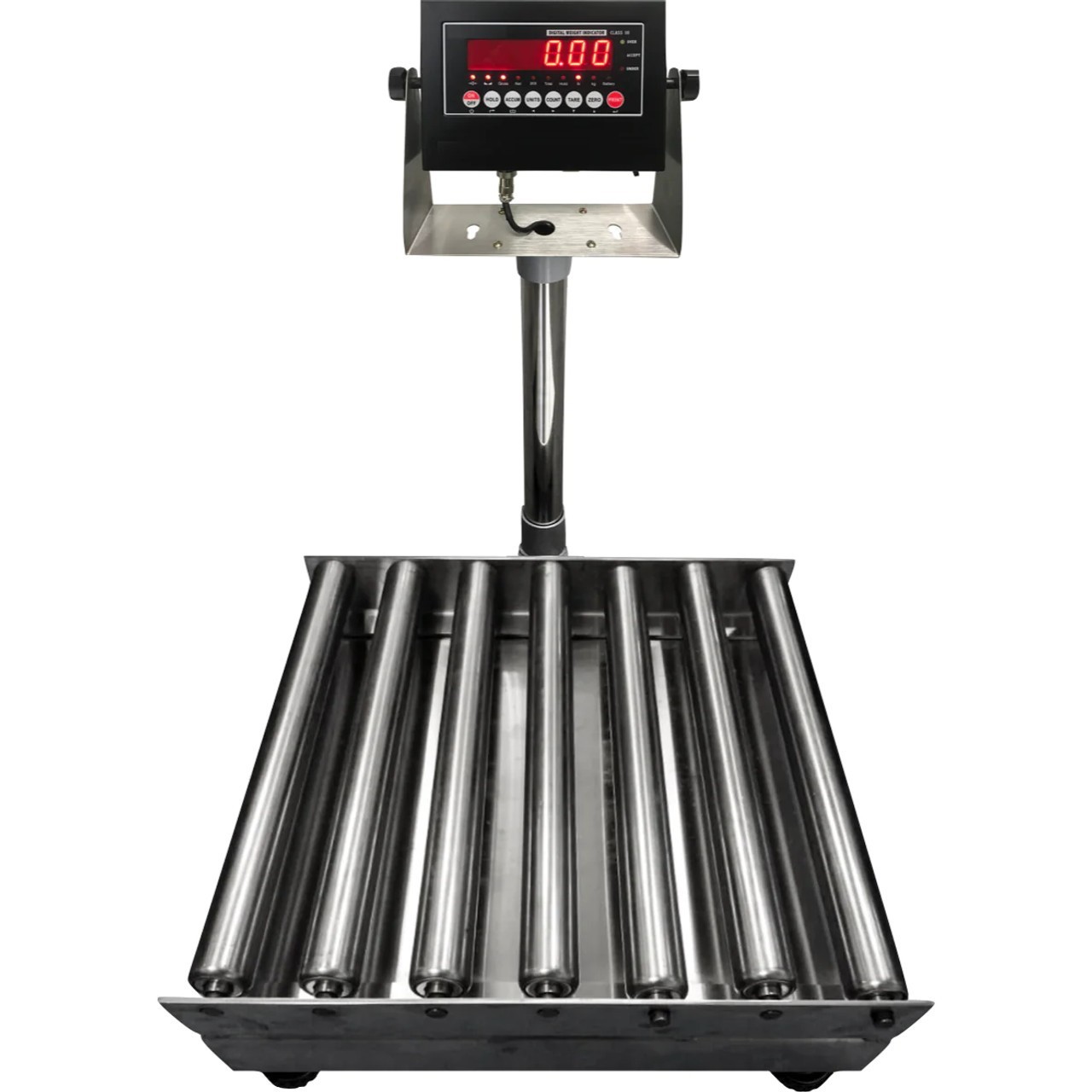 Prime Scale NTEP / Legal for trade Roller Top Bench Scale 18″x18″ 500lbx0.1lb
