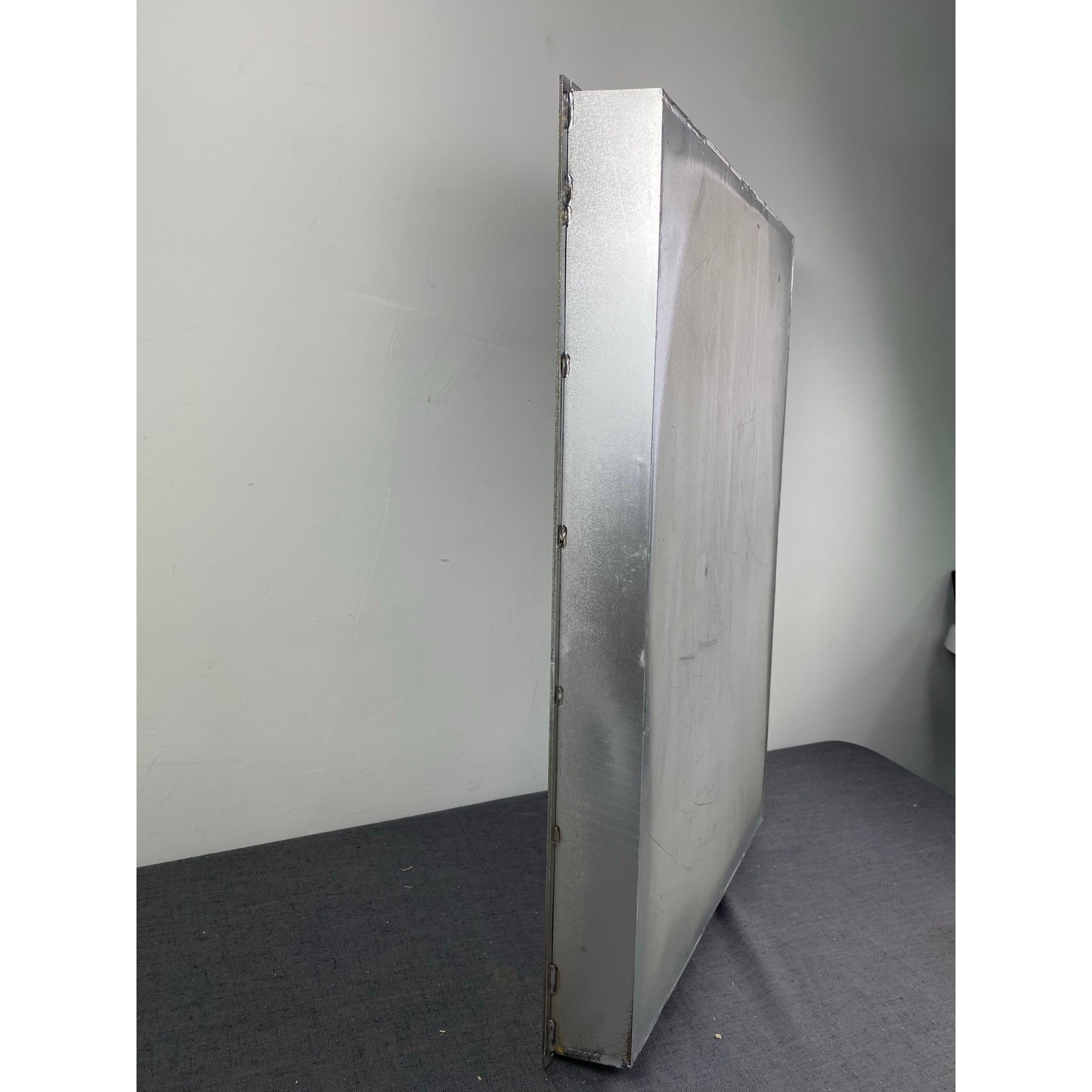 New 4x16x2.4in Invisible Stainless Steel Manhole Cover and Frame, Recessed