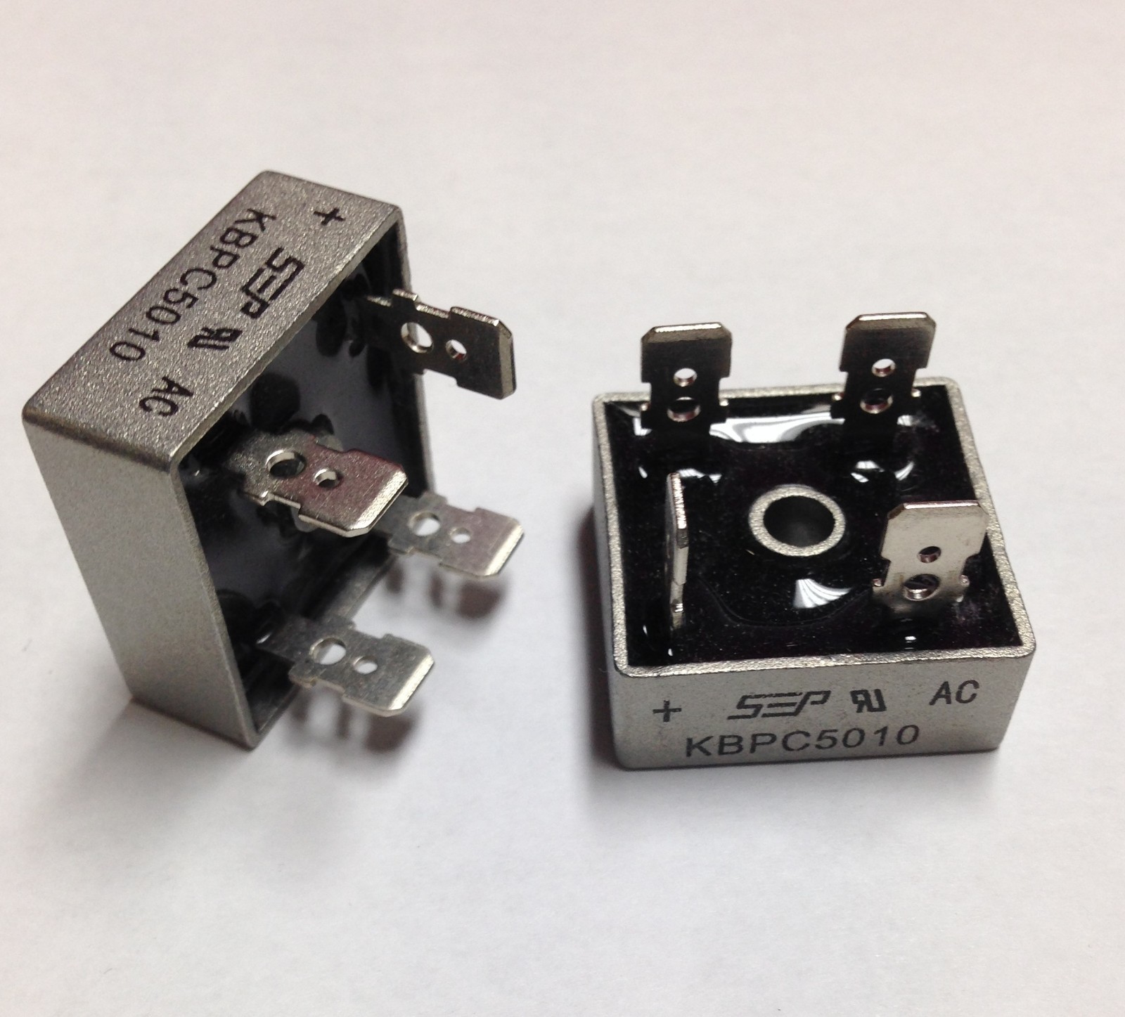 Bridge Rectifier 1ph 50A 1000V 50 Amp Metal Case – 1000 volt 50A Diode 2pcs
