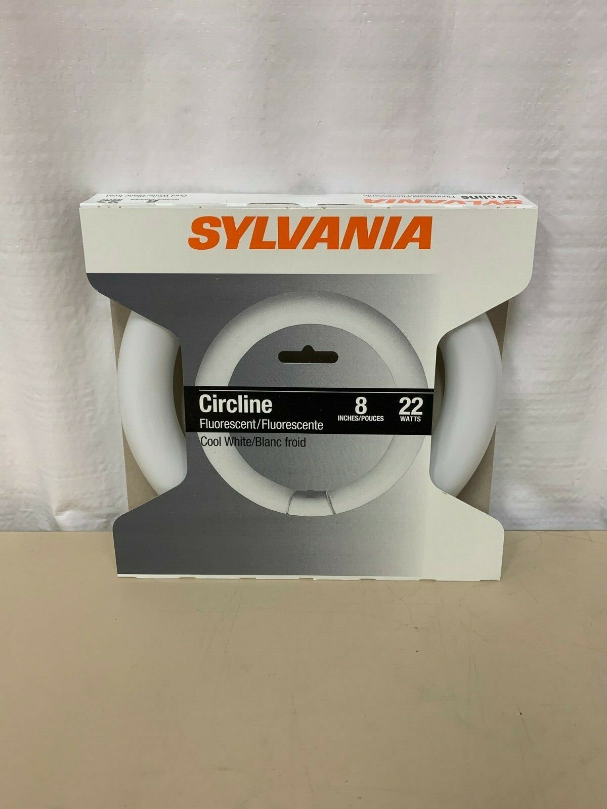 Sylvania Circline Fluorescent Cool White Round light 8 inches 22 Watt (Lot of 2)