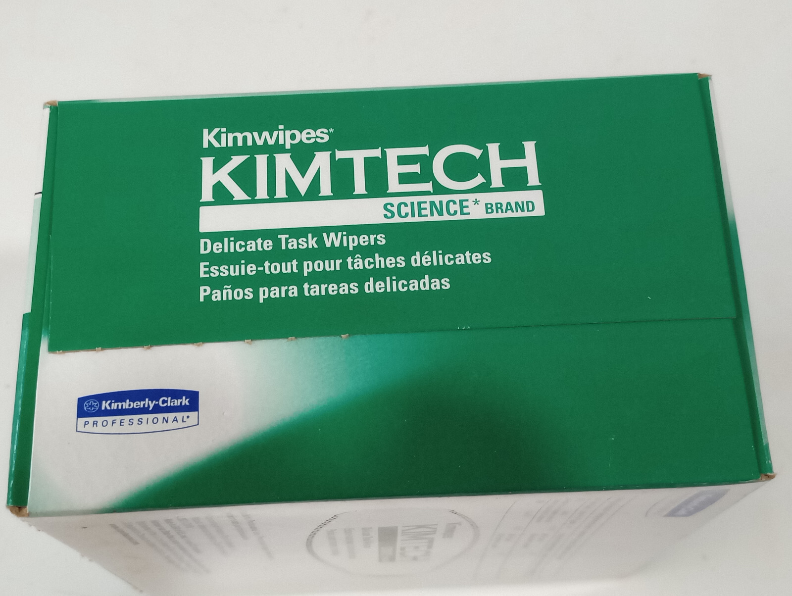 Lot of 2 Kimtech Science 34155 Delicate Task Wipes 4.4 in. x 4.8 in.(Box of 280)
