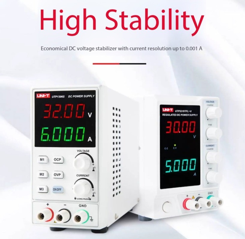 Digital Adjustable DC Regulated Power Supply for Laptop and Cell Phone Repair