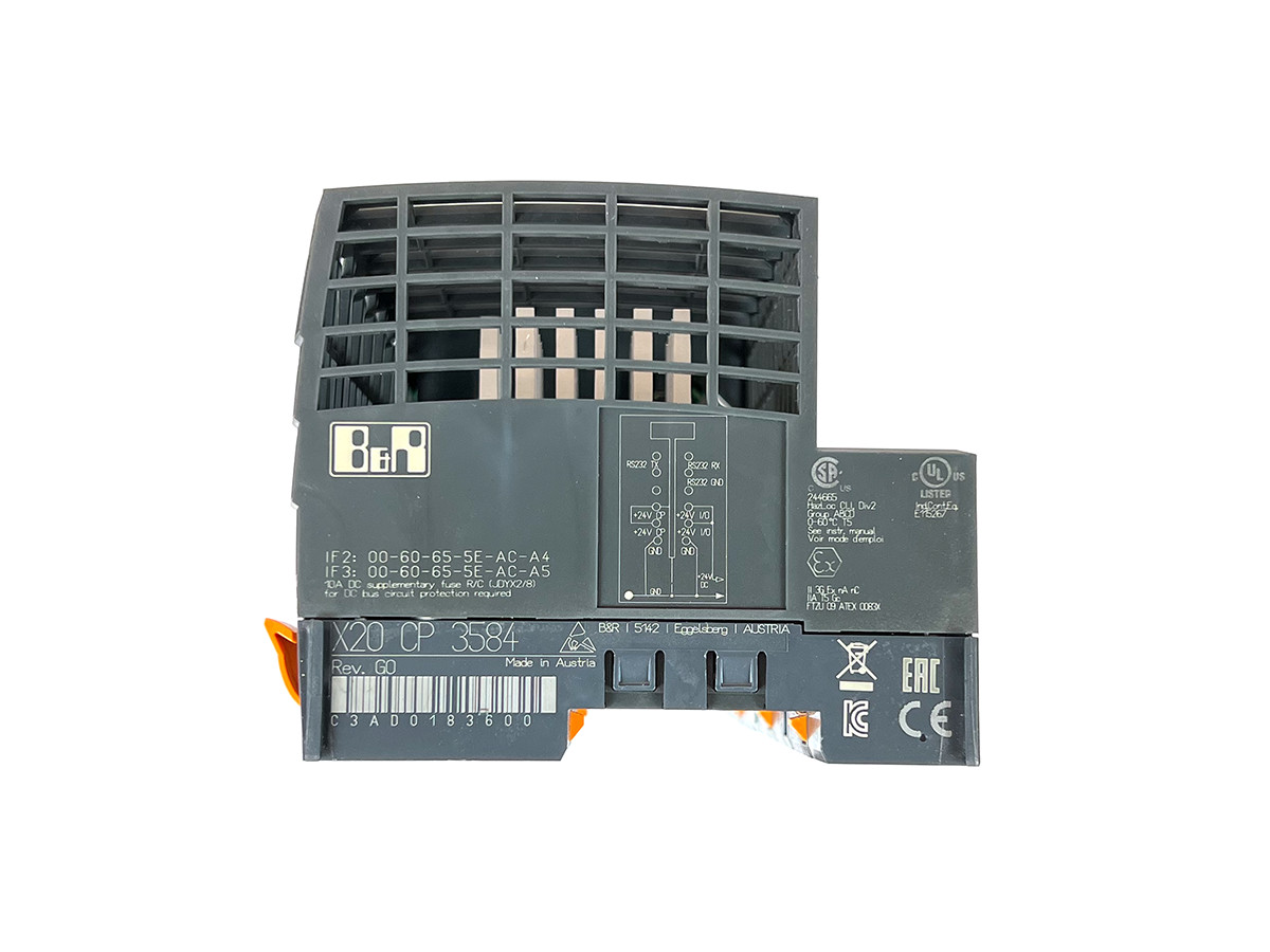 BR Automation 1x X20CP3584 1x X20DI4371 5x X20BM01 for favietnam G2U