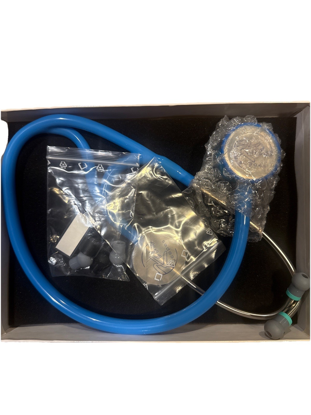 Kila Scopes Cardiology Quality Stethoscope CE certified Blue Color Stainless