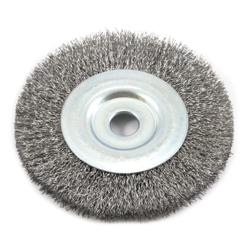 Forney 72742 6000 rpm 1/2 in. Shank Coarse Wire Wheel Brush 4 Dia. in. – Deal of