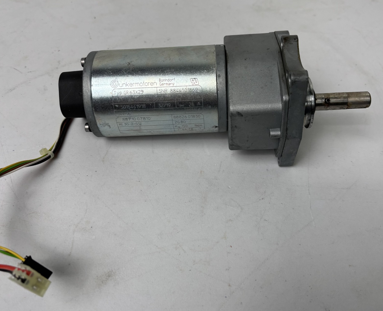 Dunkermotoren GR 63X25 Servo Motor 3300 RPM 24V *Working*