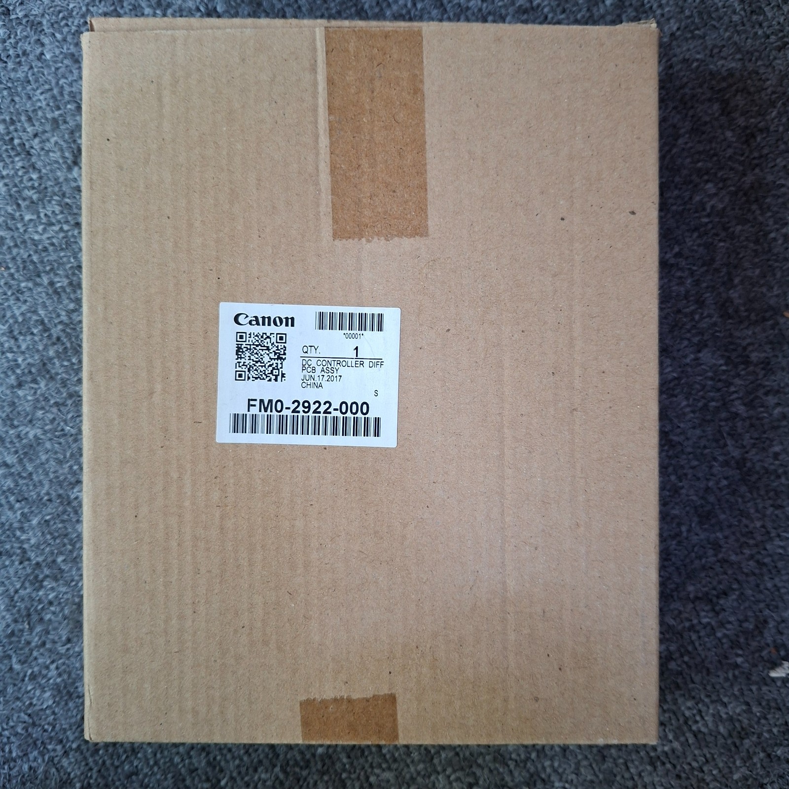 USED GOOD CONDITION Canon FM0-2922-000 DC CONTROLLER DIFF PCB ASS’Y