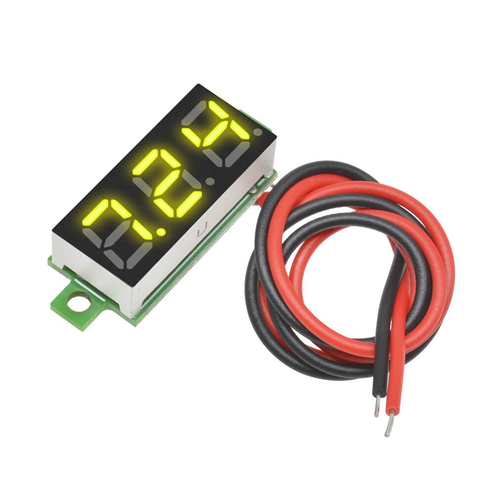 0.28/0.56In 2Wire 3Wire LED Digital Voltmeter Panel Accurate Meter Display NEW