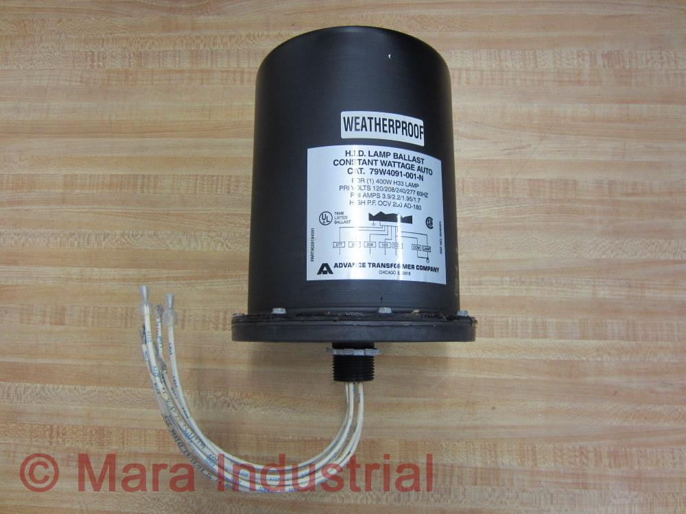Advanced Transformer 79W4091-001-N Lamp Ballast 79W4091001N