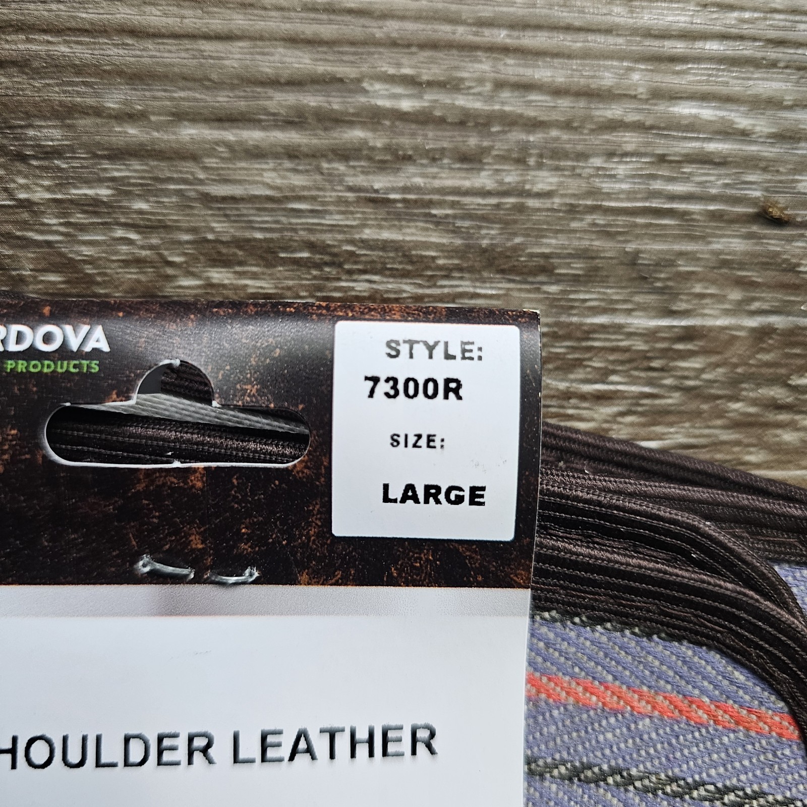 Cordova Leather Palm Safety Split Cowhide Working Cuff Gloves Size Large
