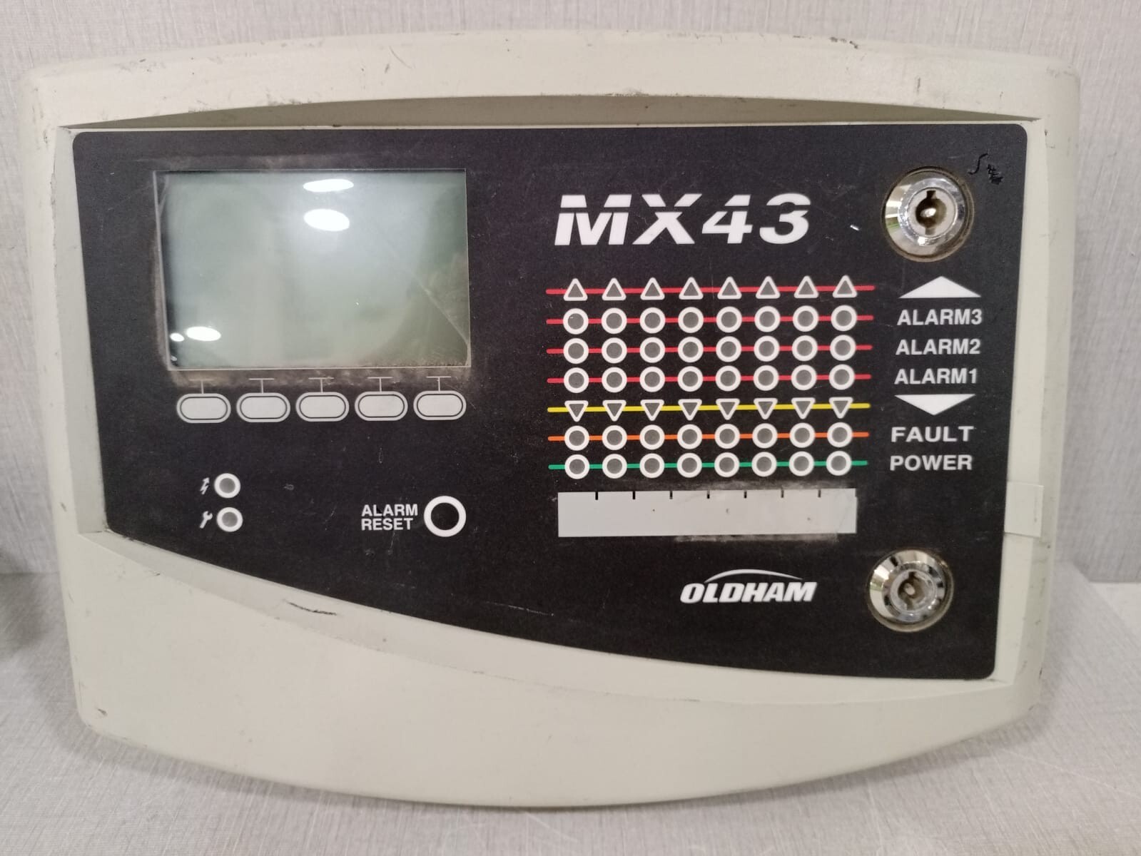 Oldham MX43 Analog And Digital Gas Detection Control Unit- W/O ANY ACCS.