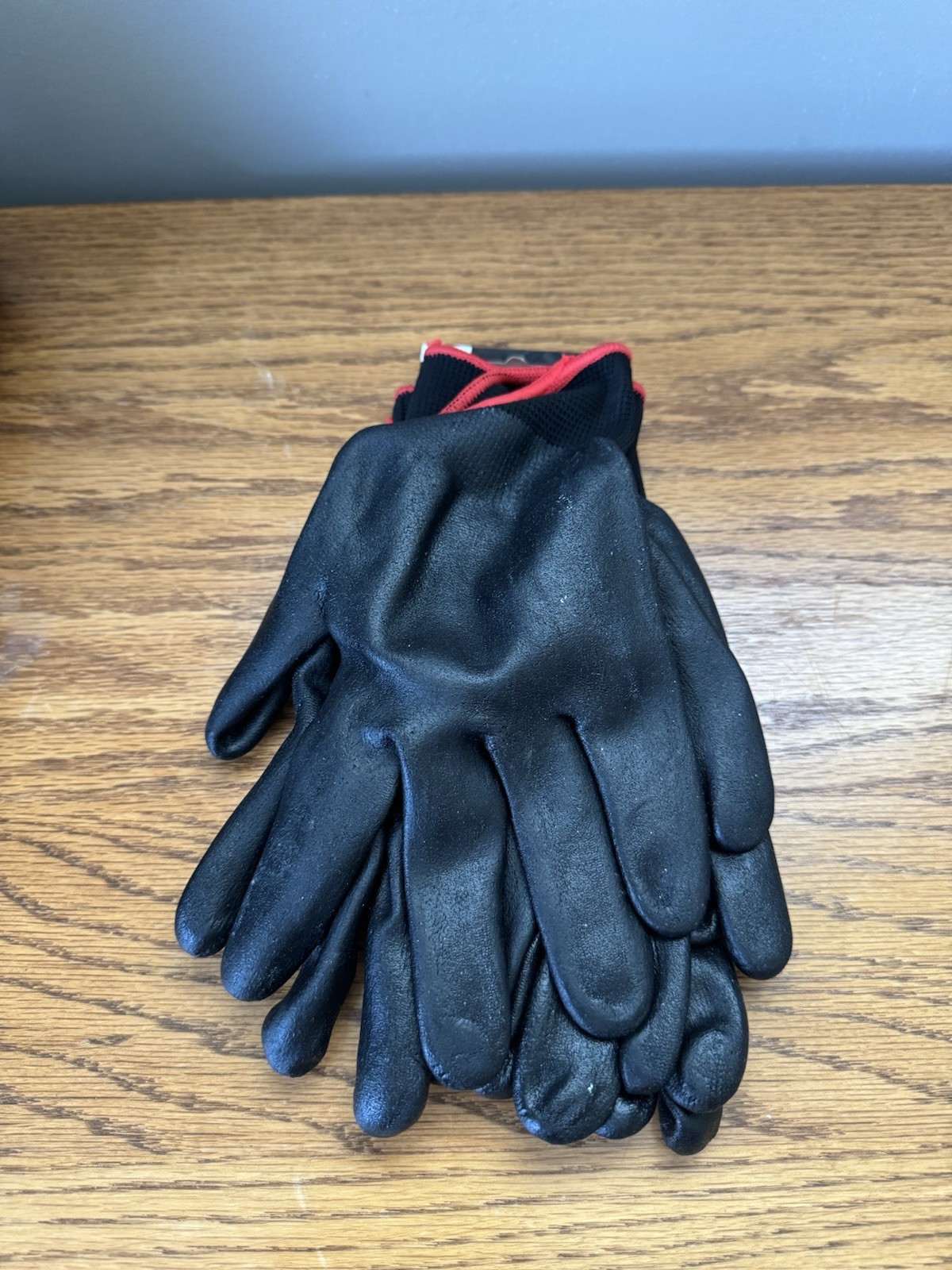 Grease Monkey Foam Nitrile Grip Work Gloves L/XL 2 Pair Protective