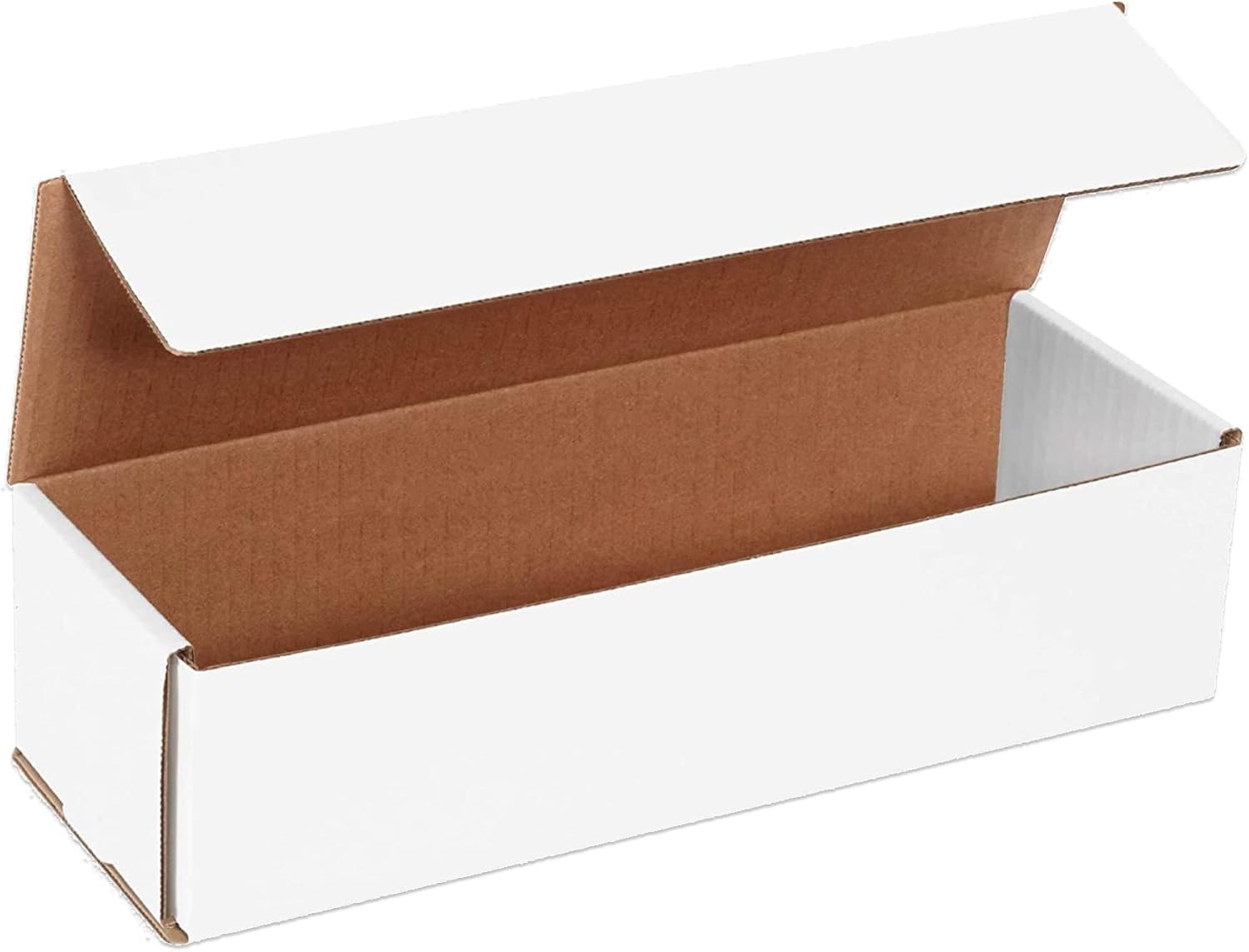 BOX USA BM1222 Corrugated Mailers, 12″ x 2″ x 2″, White Pack of 50