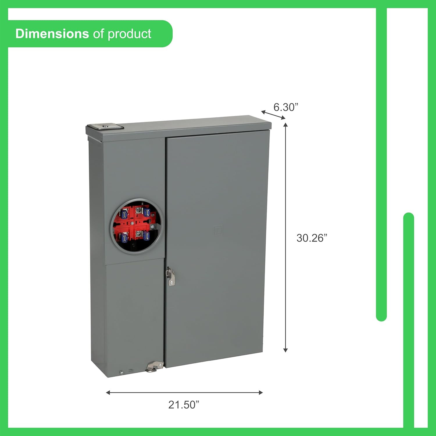 Square D – SC816F200PS Homeline 200 Amp 8-Space 16-Circuit Outdoor Surface Mount