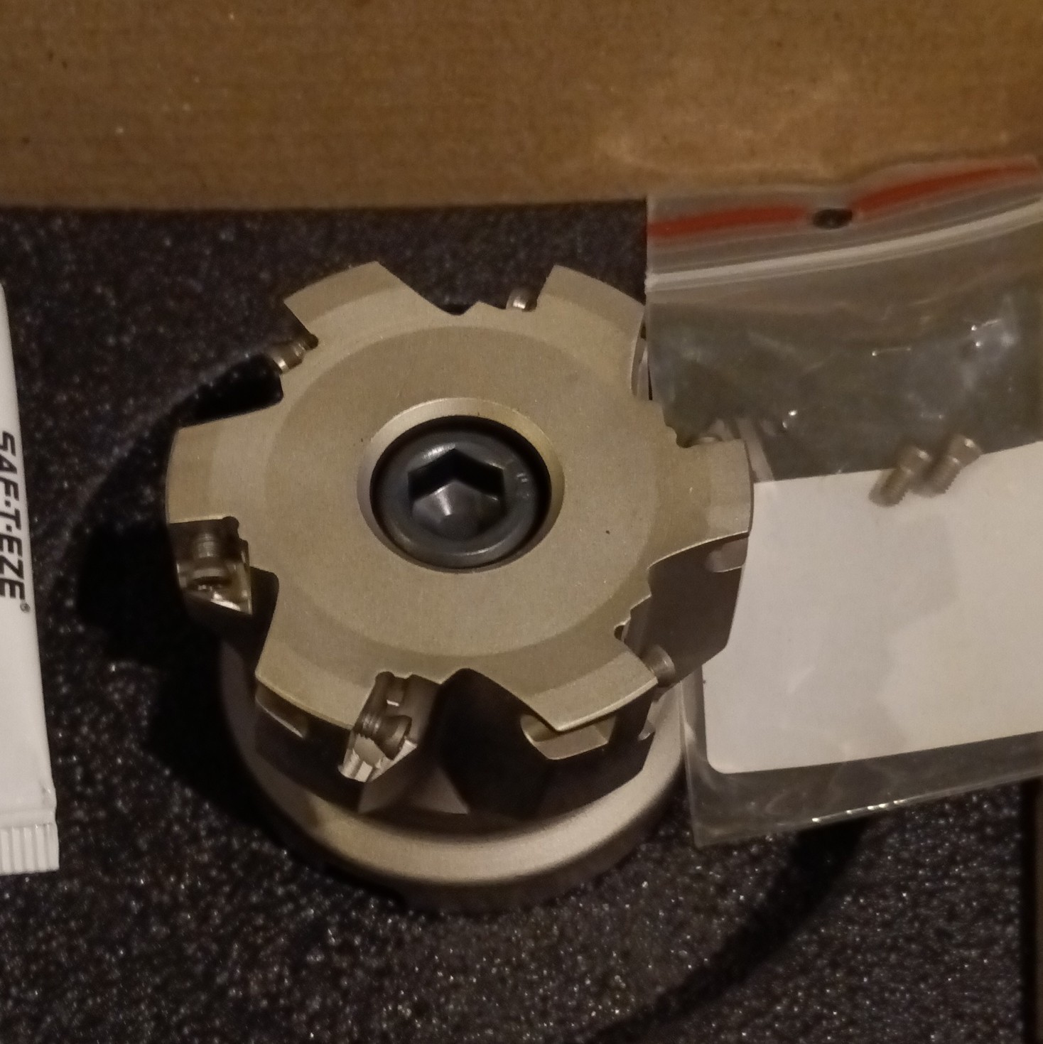 Iscar Face Angle Cutter Carbide-Tipped 2 in 90° 3/4 in, MPN HM90 F90AP