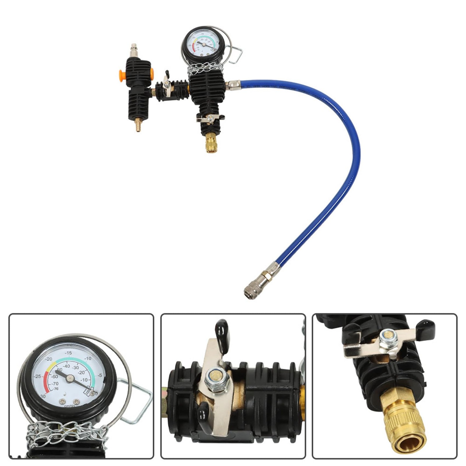 28Pcs Radiator Pressure Tester Vacuum Type System Kit