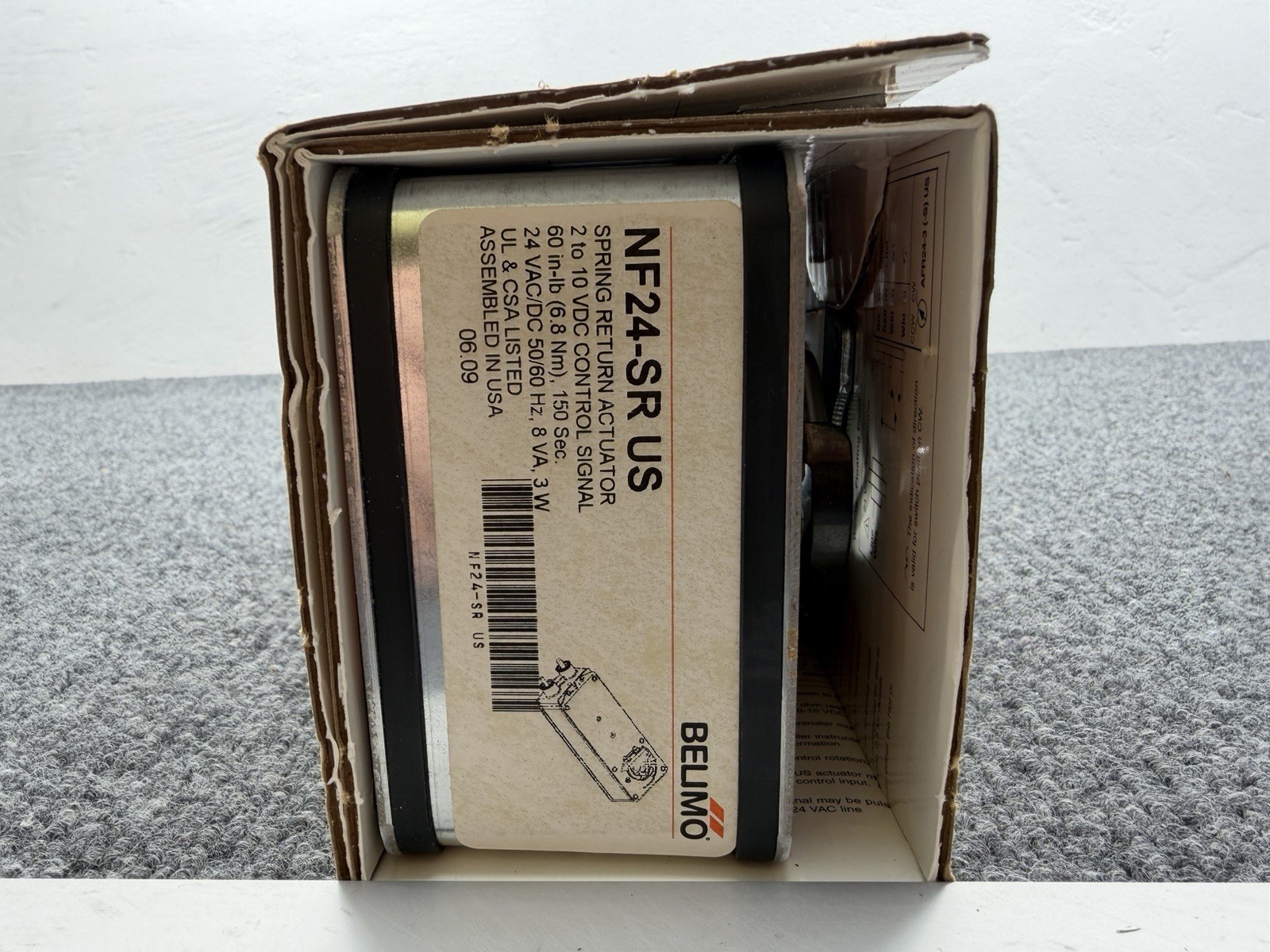 BELIMO SPRING RETURN ACTUATOR NF24-SR US BRAND NEW PRO SHIPPING!
