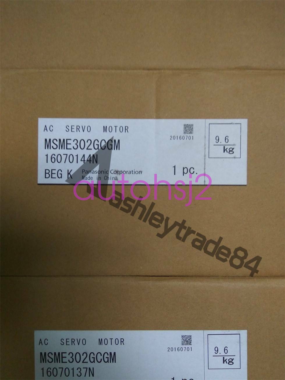 1PCS PANASONIC MSME302GCGM AC Servo Motor New