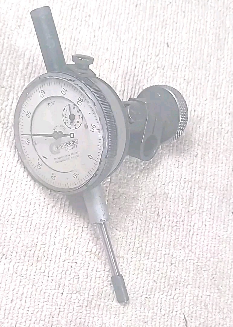 Standard Gages 001″-1.000″ RANGE DIAL INDICATOR .001″ GRADATION D5-21211F, Snug