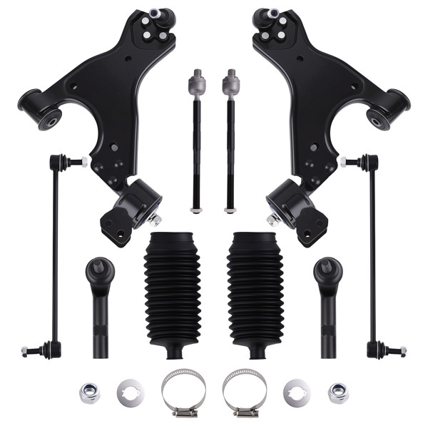 12x Front Lower Control Arms Ball Joint fit for 2007-2017 Buick Enclave GMC Acad