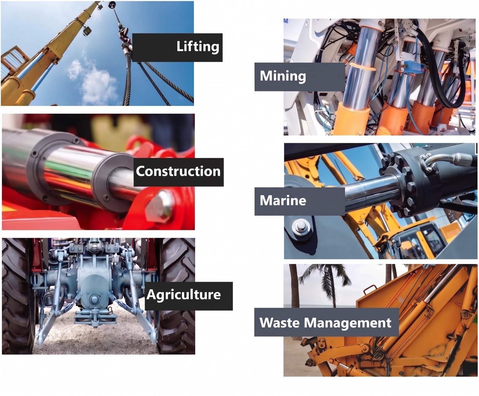 TruePower Welded Clevis Hydraulic Cylinder | Double Acting – 3000 PSI