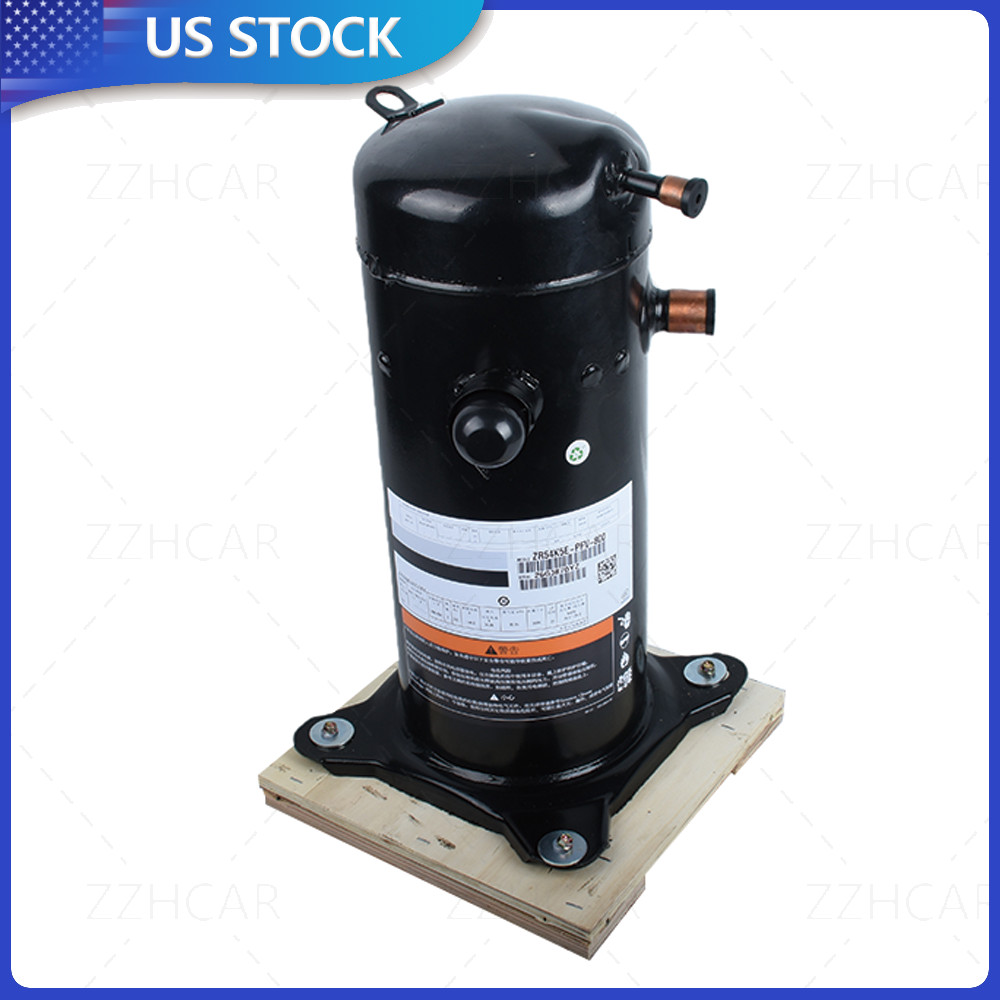 New Scroll Compressor 208-230V 1PH 4.5 Tons R-22 For Copeland ZR54K5E-PFV-800