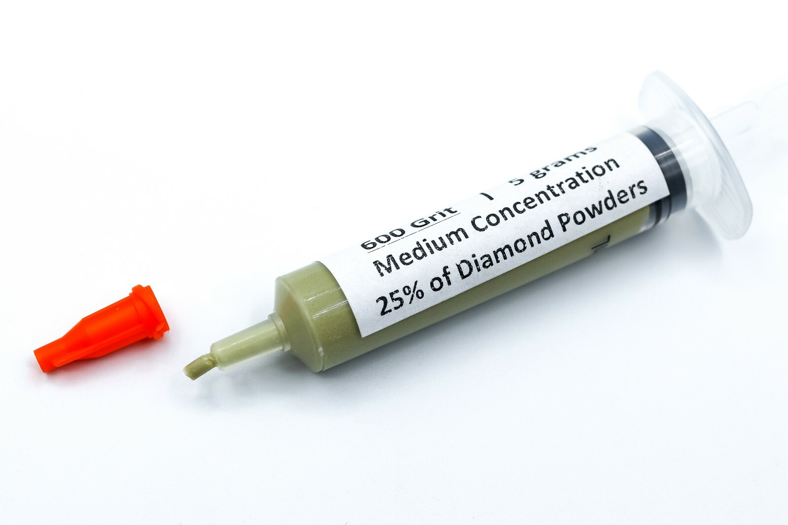 Diamond Polishing Lapping Paste 600 Grit 22-36 Micron (M) 25% Concentration 5 gr
