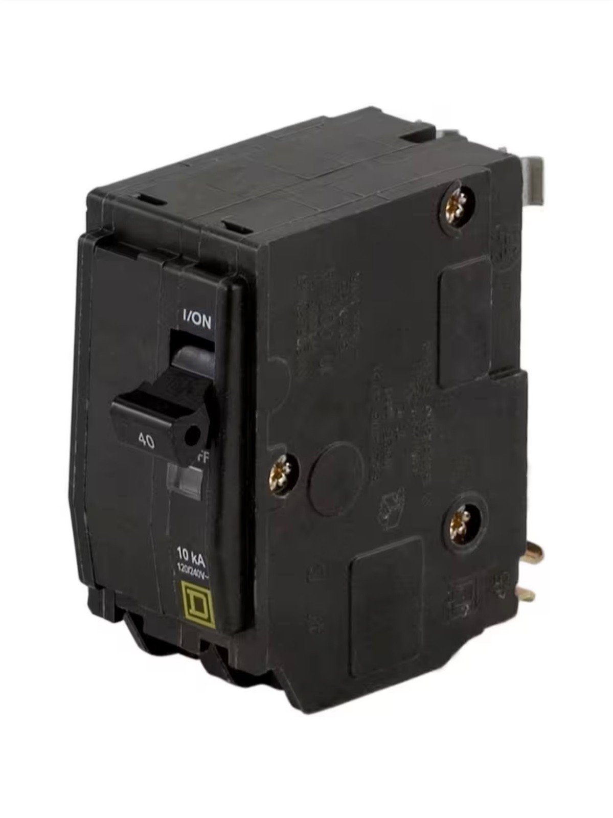 Square D Circuit Breaker QO, 40 Amp, 2 pole, 120/240VAC, 10kA (QO240CP)