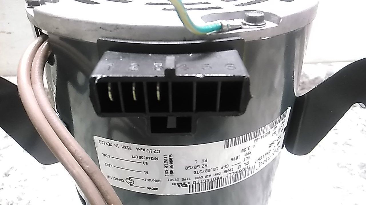 Titus 10051404 1/2 HP 277V Replacement Motor