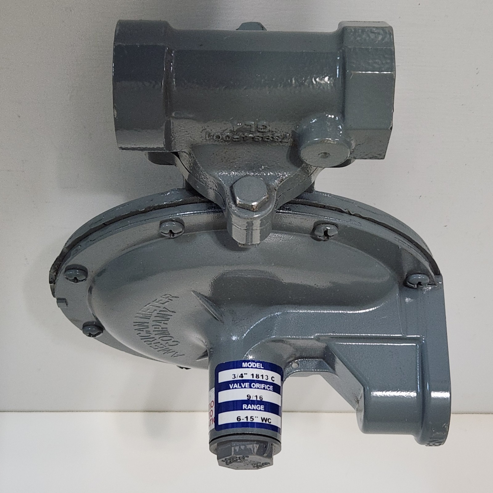 American Meter Company Gas Pressure Regulator 3/4″ 1813 C