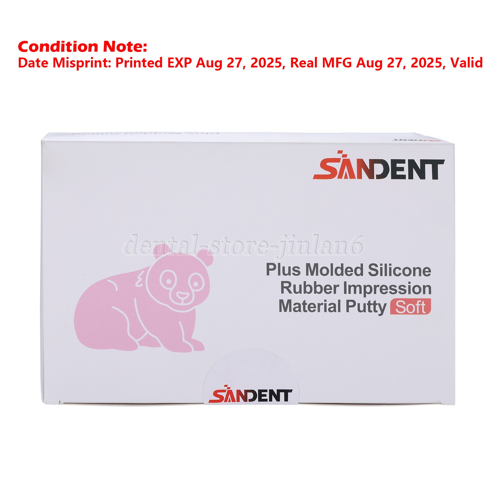 Dental Putty Fast Set PVS VPS Impression Material Silicon Base+Catalystst SA