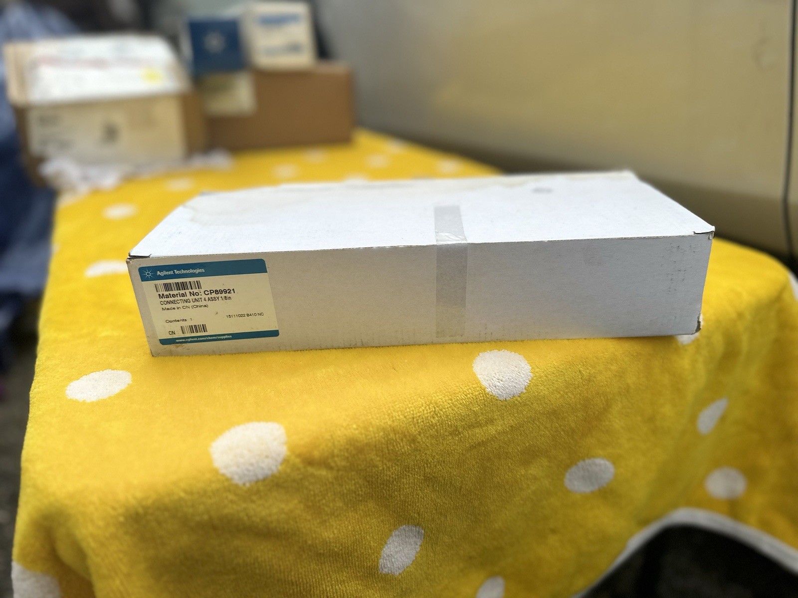 Agilent Technologies CP89921 Connecting Unit 4 Assy 1/8in – New In Box