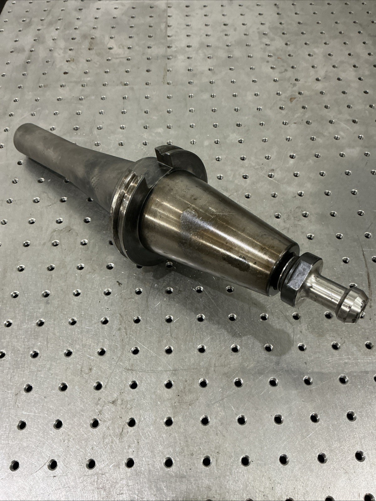 PARLEC C50-50EM8 CAT50 1/2” Solid Tool Holder Extended 8” Projection CAT50