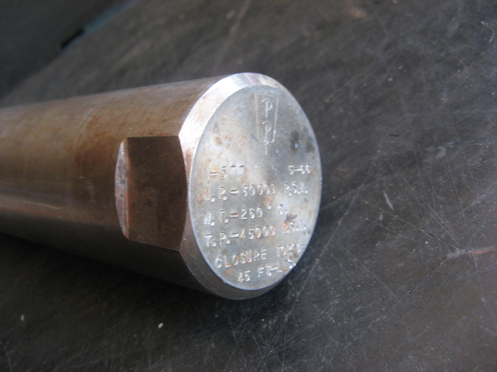 PPI HIGH PRESSURE VESSEL 30000psi Sampling/Test 2.5×13″ stainless steel OIL GAS