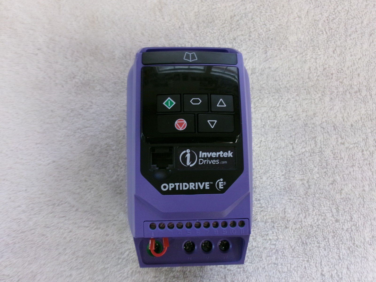 Invertek OPTIDRIVE E3 VFD Drive 1HP 0.75kW ODE-3-1D0043-1F12-BH